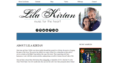 Desktop Screenshot of lilakirtan.com